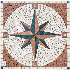 Rosoni rosone mosaico marmo 66