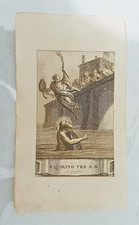 stampa incisione d'epoca da