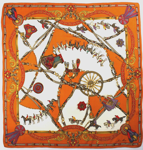 Authentique foulard vintage - authentique,