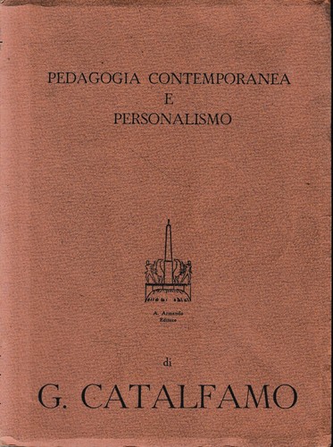 Pedagogia contemporanea - , e
