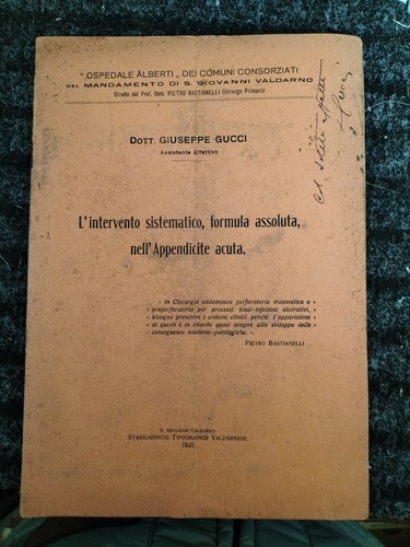 San giovanni valdarno 1925 - san, 1925-