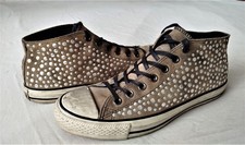 Converse Nere Basse all star personalizzate con Borchie N43
