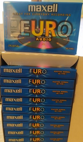Cassette vergini maxell ur - 10,