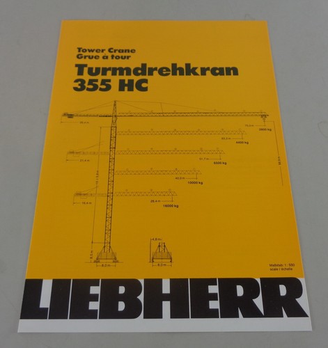 Scheda tecnica liebherr gru - liebherr, a