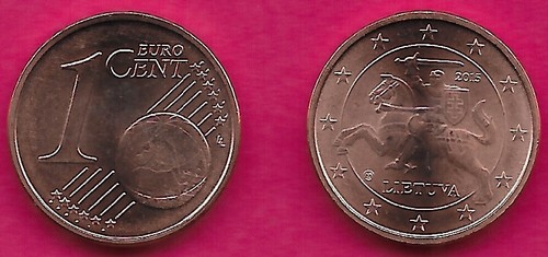 Lituania centesimo euro - lituania, 1