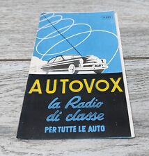 AUTOVOX LA RADIO DI CLASSE
