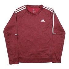Felpa ADIDAS uomo rossa
