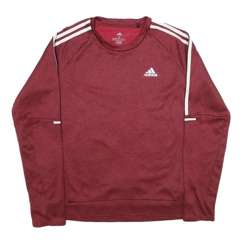 Adidas uomo rosso girocollo - rosso, s