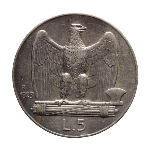 Regno italia 5 lire - -, d'italia