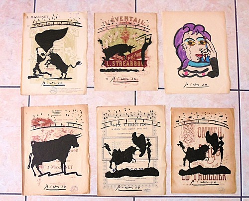Picasso dipinti carta - picasso,