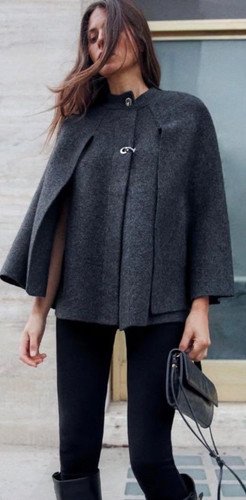 Cappotto con cappuccio - , in