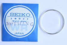 Seiko 300T34AN G Vetro Crystal Glass Uhrenglas Verre Original per 5005-7030 NOS