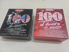 2 cofanetti Le 100 Canzoni