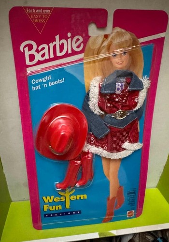 Vintage 1994 barbie - vintage, western