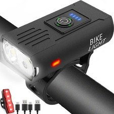 Faro Recargable Para Bicicleta