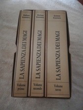 LA SAPIENZA DEI MAGI Giuliano Kremmerz FRATELLI MELITA EDITORI cofanetto 3 vol. 
