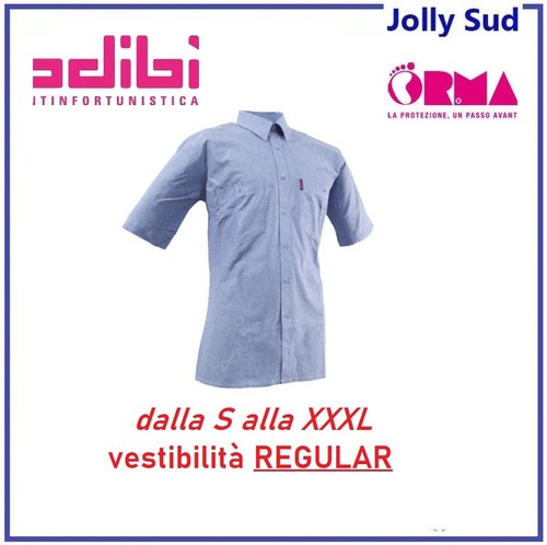 Camicia maniche corte in - a,