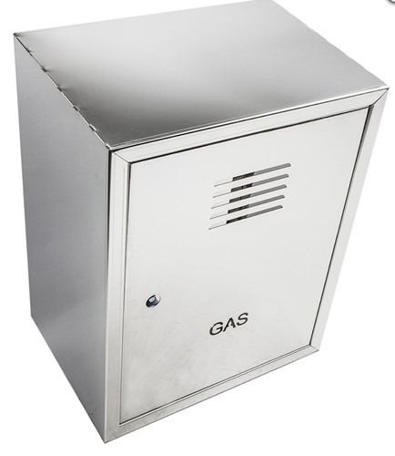 Cassetta contatore gas inox - cassetta,