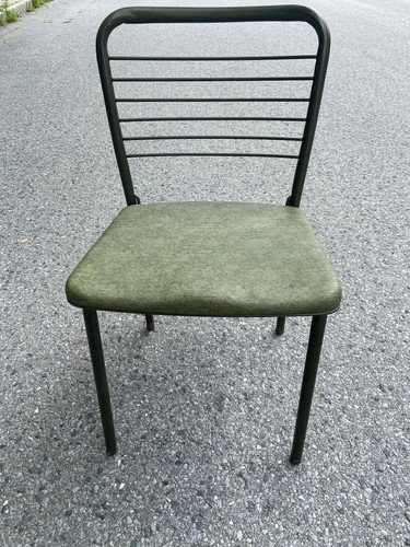 Sedia pieghevole vintage metà