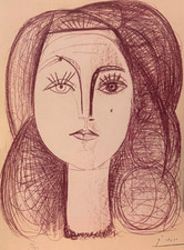 Pablo picasso litografia - pablo,picasso, coa