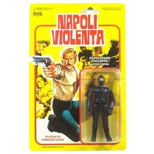 Napoli Violenta Action Figure poliziottesco Maurizio Merli Umberto Lenzi super7