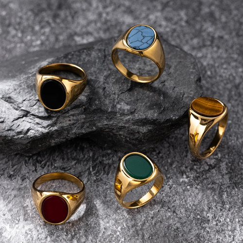 Anello pietra occhio - anello, di