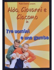 locandina TRE UOMINI E UNA