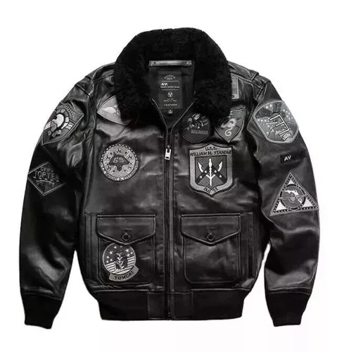 Avirex giacca pelle uomo - avirex,