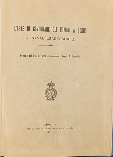 Arte governare gli uomini - di,