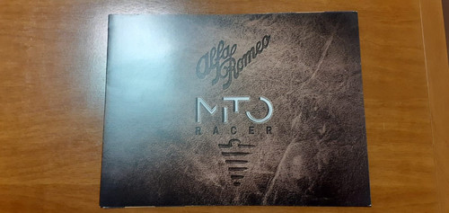Depliant alfa romeo mito racer - depliant,