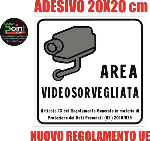 Adesivo cartello targa - cartello,