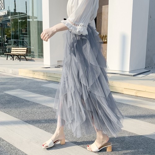 Gonna donna estiva tulle - in,