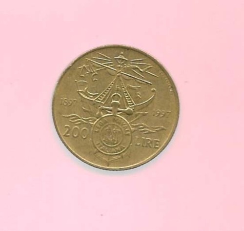 Moneta italiana lire 200 - italiana,