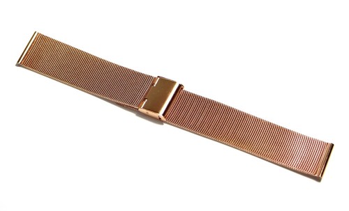 Cinturino orologio acciaio oro
