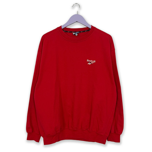 Felpa reebok vintage rossa - reebok,