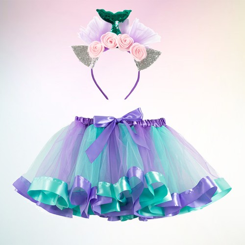 Gonna tulle bambina vestito - gonna,