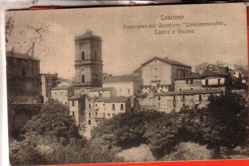Cartolina lanciano fp - lanciano,