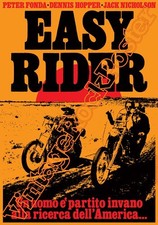 EASY RIDER 1969 Dennis Hopper , Peter Fonda - poster cinema -496