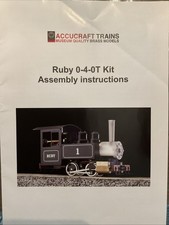 Accucraft Trains - Ruby 0-4-0