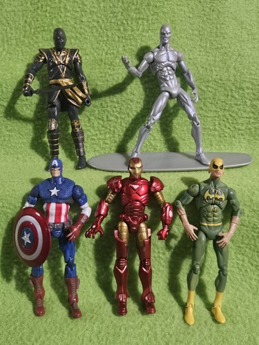 Lotto figurine marvel iron man - iron,