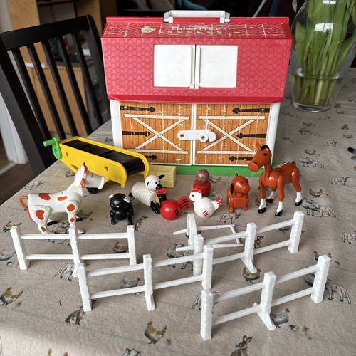 Vintage fisher price farm - fisher,