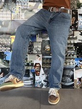 Jeans TOMMY HILFIGER W32 EUR44 Uomo Vintage Relaxed Y2k Skater Denim Baggy Fit