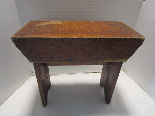 Sgabello vintage legno - vintage,