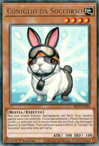 Kico it034 coniglio - yu-gi-oh!, kico-it034