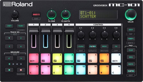 Roland 101 mini sampling - mc-101,