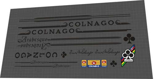 Colnago set decalcomanie - colnago,