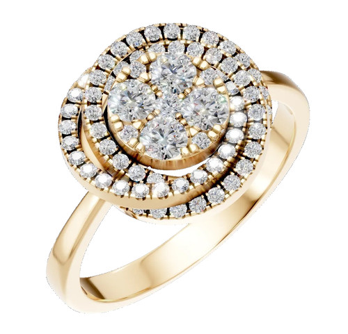 20ct diamante naturale - diamante, 14k