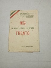 La Nuova Italia Redenta Trento 12 Cartoline 