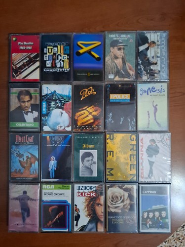 Lotto 100 musicassette - di,