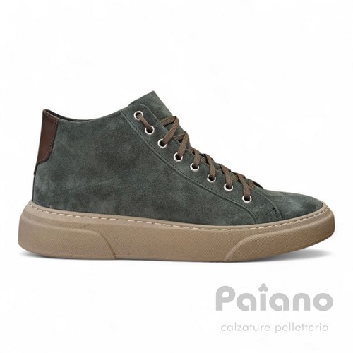 Sneakers allacciato alto 9075